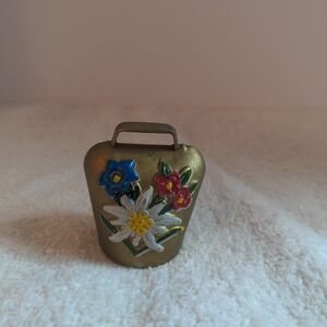 Floral Brass Decorative Accent